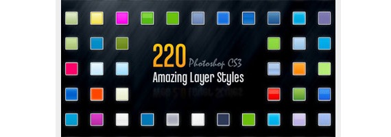 220 Photoshop Layer Styles
